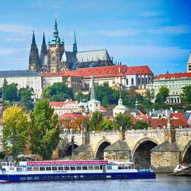 Praga: crociera panoramica sul fiume Moldava