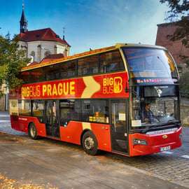 Praga: tour Big Bus Hop-on Hop-off e crociera sul fiume Moldava