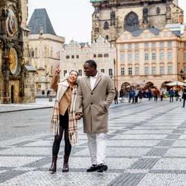 Sesión de fotos al amanecer en Praga + tour a pie