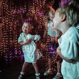 Praga: Ingresso para a Arte de Luz Audiovisual na Galeria Lumia