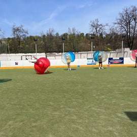 Praga: Fútbol burbujas - Zorb Football in centrum