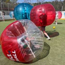 Praga: Fútbol burbujas - Zorb Football in centrum