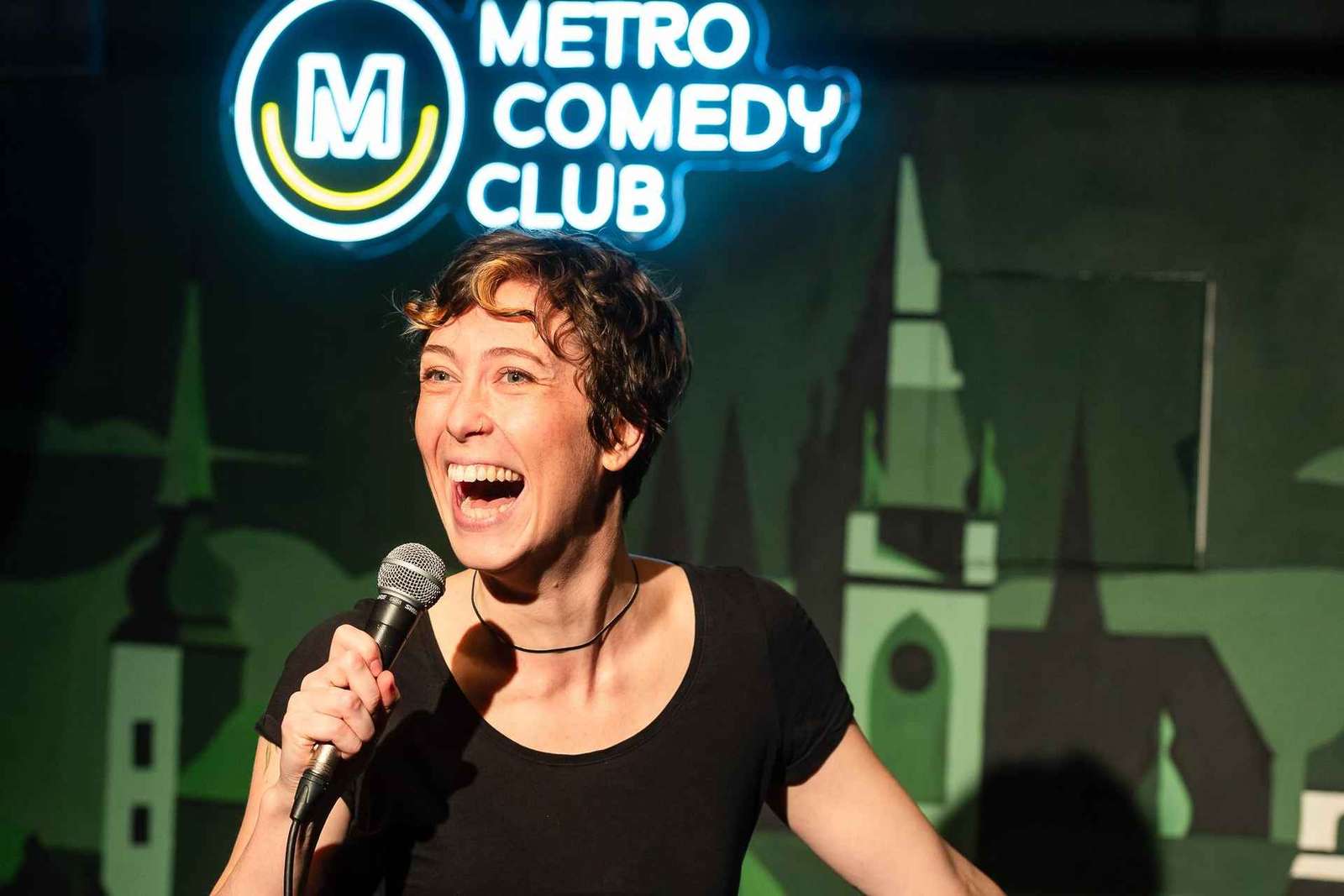 Praga: Noche de comedia stand-up en inglés los sábados