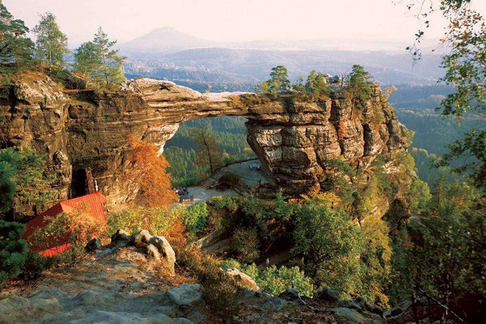 Da Praga: Tour privato del Parco Nazionale della Svizzera Boema