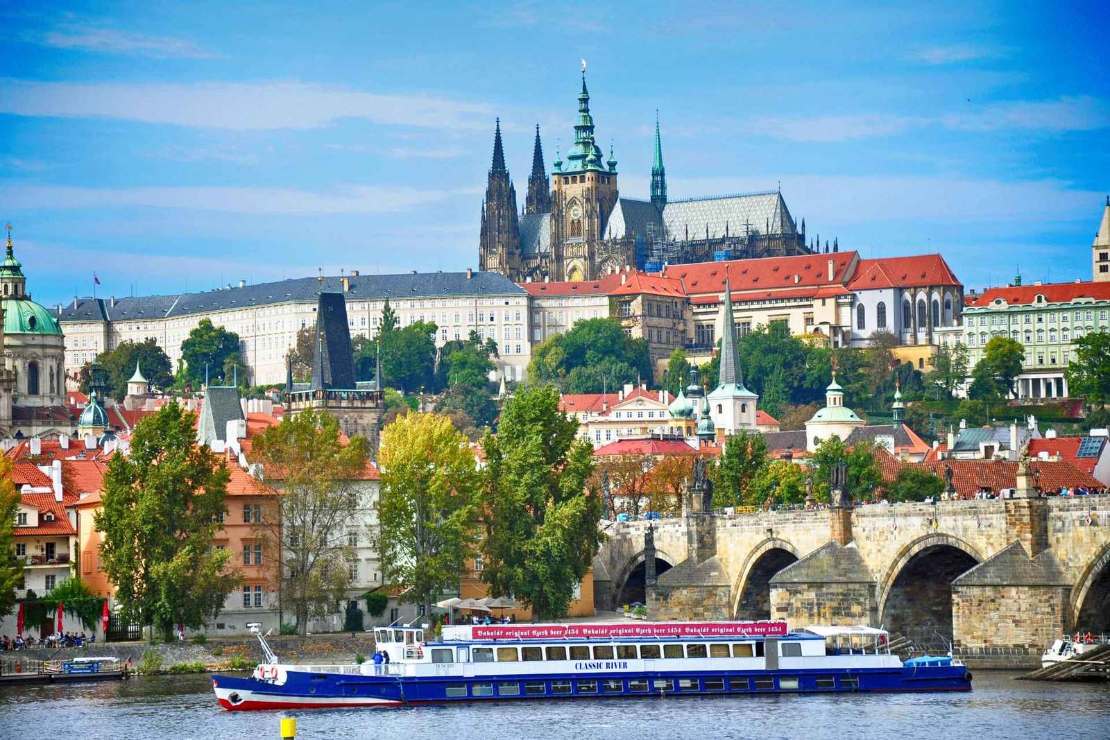 Praga: crociera panoramica sul fiume Moldava