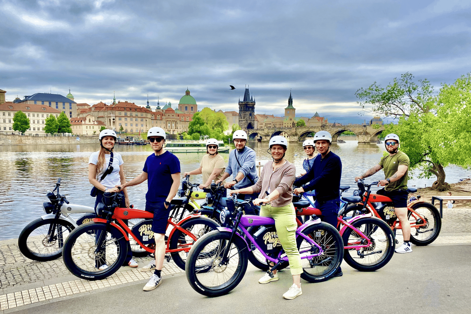 Praga: Wielka wycieczka po mieście na rowerze Fat e-Bike
