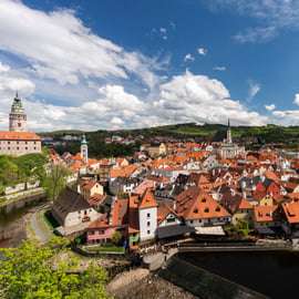 Desde Praga: Excursión a Český Krumlov y Castillo de Hluboká