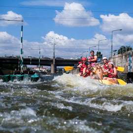 PRAGA: rafting direttamente nel centro città di Praga
