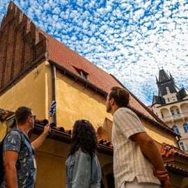 Praga: Wycieczka piesza po dzielnicy żydowskiej z biletami wstępu