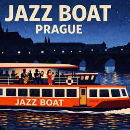 Praga: Crociera in barca jazz con concerto e pasto opzionale
