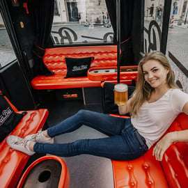 Praga: Party Beer Bus
