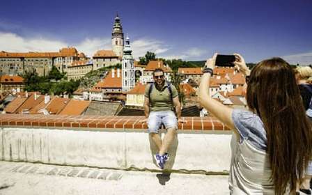 Desde Praga: Excursión de un día a Český Krumlov y České Budějovice