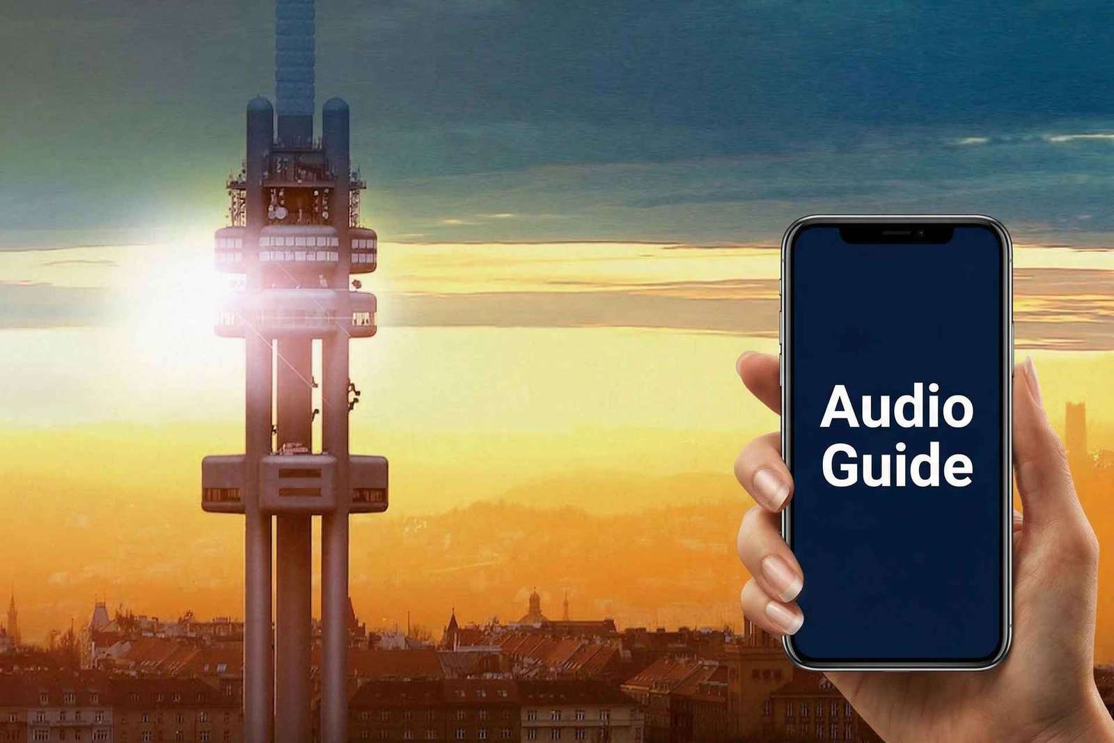 Praga: Torre de Televisão Žižkov: ingresso eletrônico com guia de áudio