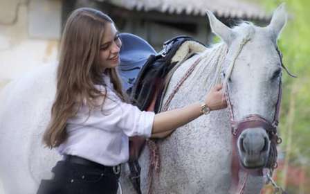 Paseo a caballo cerca de Praga