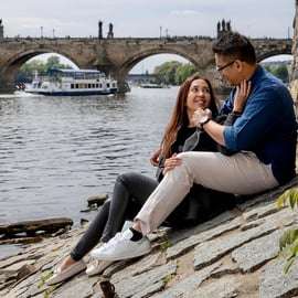 Praga: Servizio fotografico professionale nel centro storico di Praga