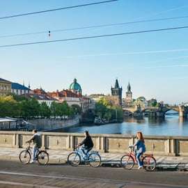 Praga: Passeio completo de bicicleta