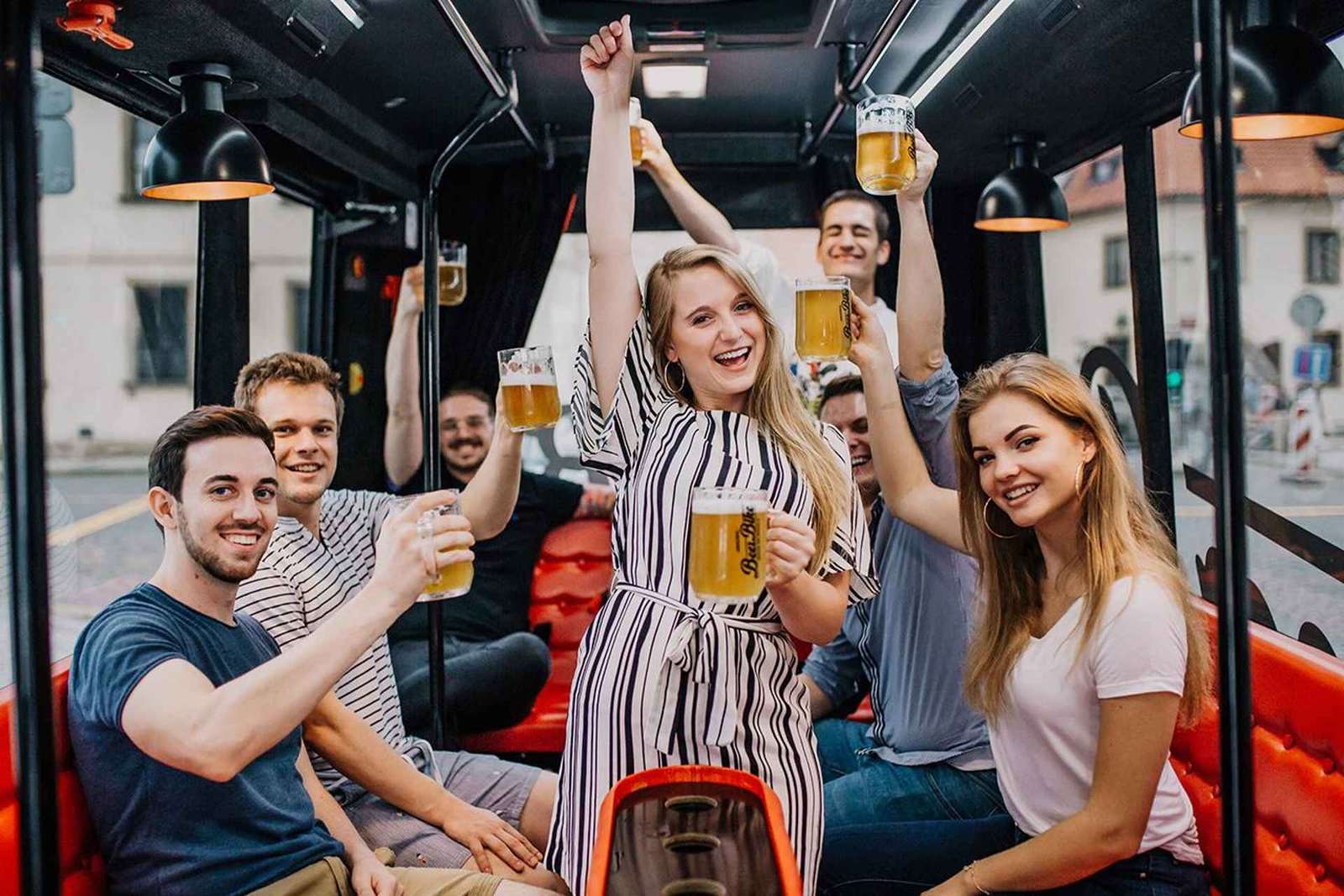 Praga: Party Beer Bus