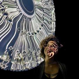 Praga: Ingresso para a Arte de Luz Audiovisual na Galeria Lumia