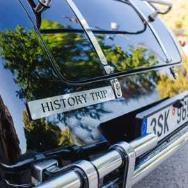 Praga: Tour privato della città vecchia in auto d'epoca
