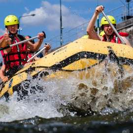 PRAGA: rafting direttamente nel centro città di Praga