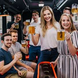 Praga: Party Beer Bus