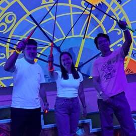 Praga: Glow Golf Mini Golf Game con luce UV