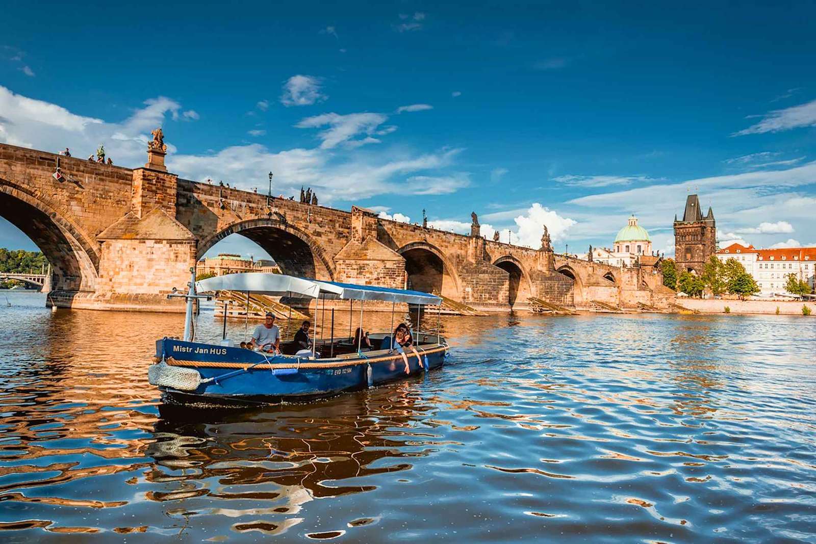 Praga: 45-minutowy rejs widokowy do Diabelskiego Kanału