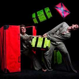 Praga: Espectáculo de 1,5 horas en el Teatro de Luz Negra de Srnec