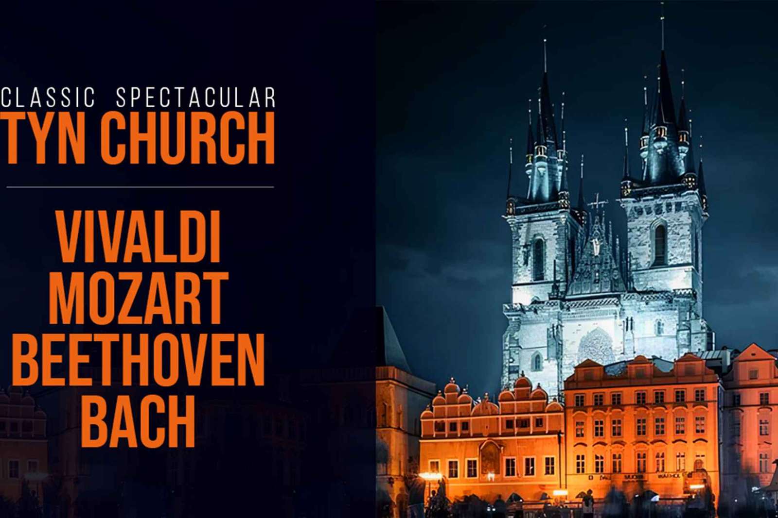 Praga: Concierto de Música Clásica de la Iglesia de Tyn