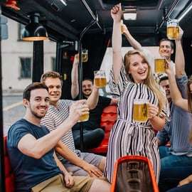 Praga: Party Beer Bus