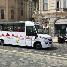 Praga: Tour storico del centro città in autobus
