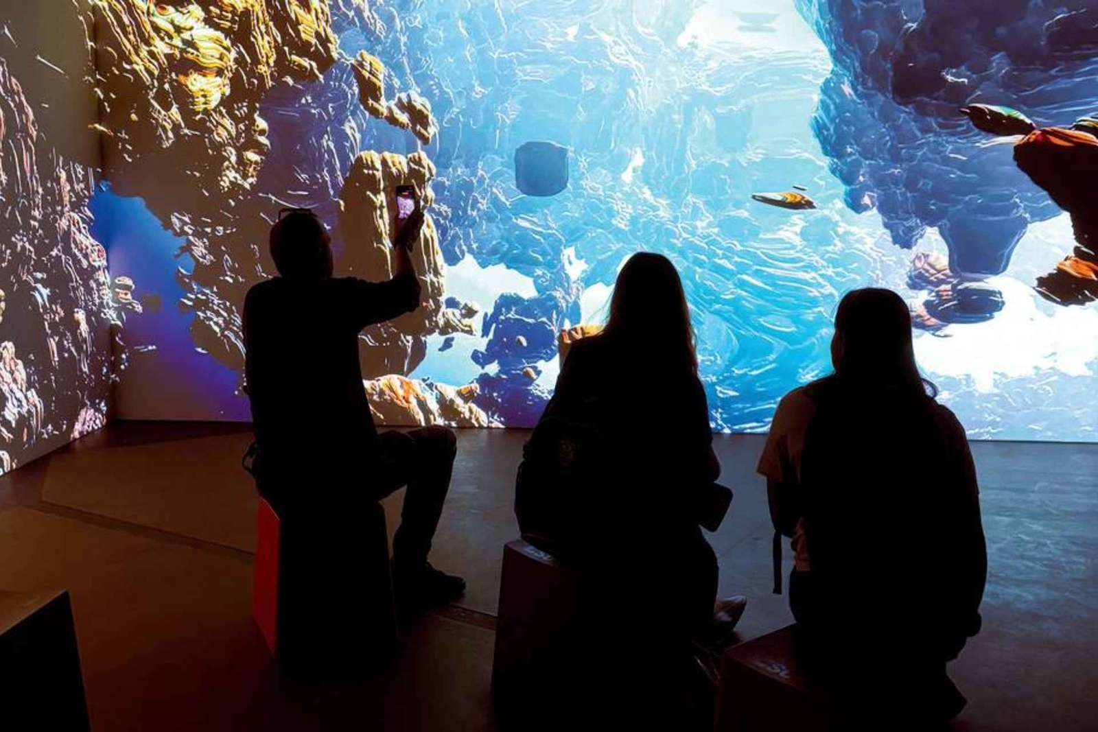 Praga: Ingresso para a Arte de Luz Audiovisual na Galeria Lumia