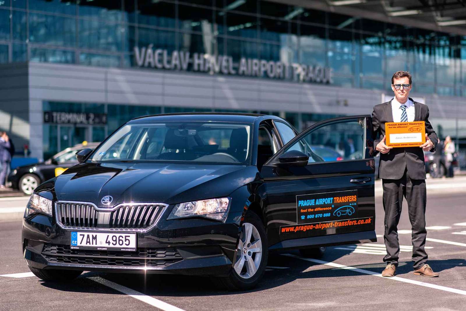 Praga: Transfer privato dall'aeroporto Václav Havel