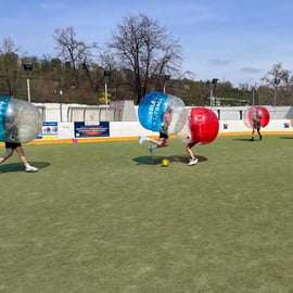 Praga: Fútbol burbujas - Zorb Football in centrum