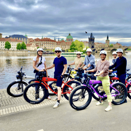 Praga: Wielka wycieczka po mieście na rowerze Fat e-Bike