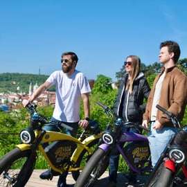 Praga: Wielka wycieczka po mieście na rowerze Fat e-Bike