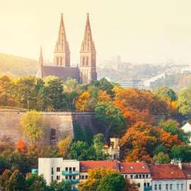 Praga: Tour guiado a la fortaleza histórica de Vyšehrad