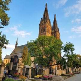 Praga: Audioguida di Vyšehrad con biglietto per la Basilica opzionale