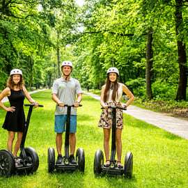 Praga: Tour de Segway em grupo partilhado/particular com transfer do hotel
