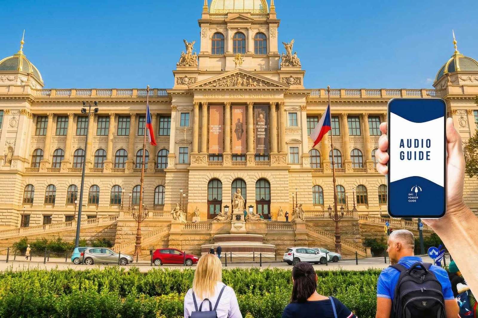 Praga: Ingresso para o Museu Nacional e City Tour com Audioguia Online