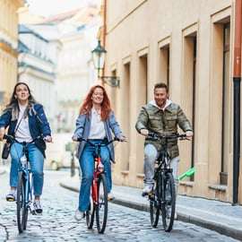 Praga: Passeio completo de bicicleta