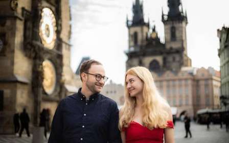 Praga: Sessão fotográfica profissional na Cidade Velha de Praga