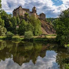 Praga: excursão a Karlovy Vary e Loket com fontes termais e castelo