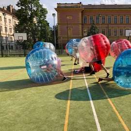 Praga: Burbujas de fútbol en el centro de Praga